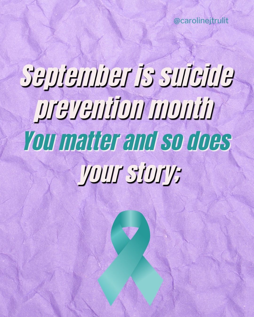 @Caroline J. Trussell | Author