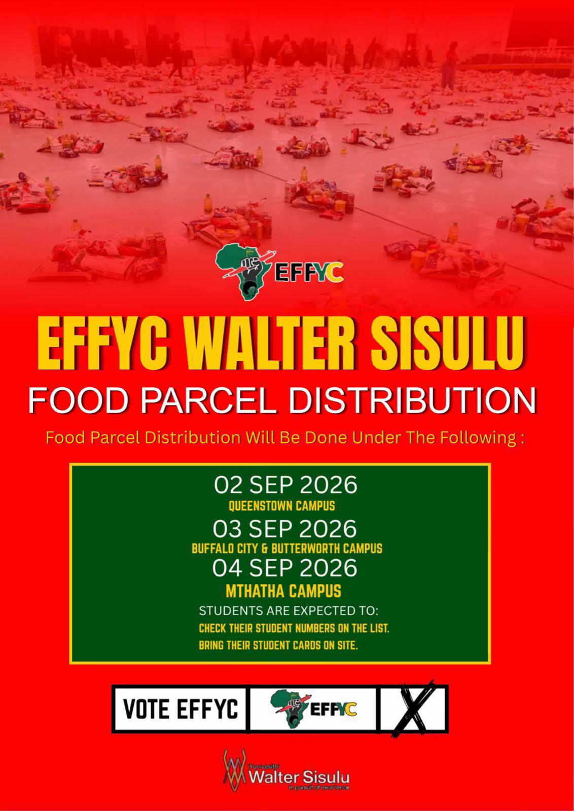 @EFFYC_WSU_MTHATHA Campus