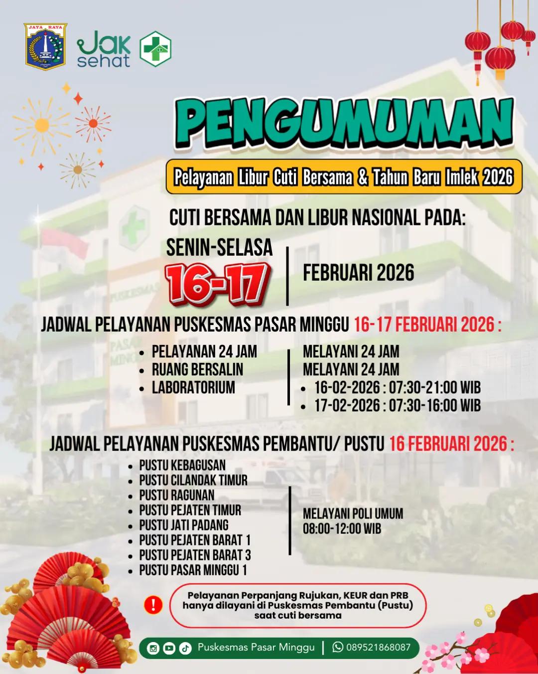 @Puskesmas Pasar Minggu