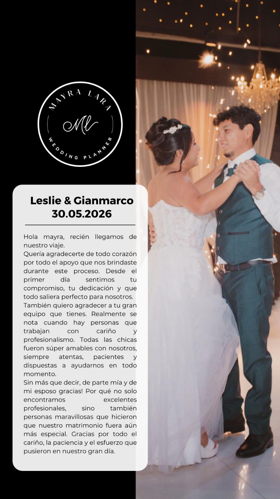 @Mayra Lara Wedding Planner