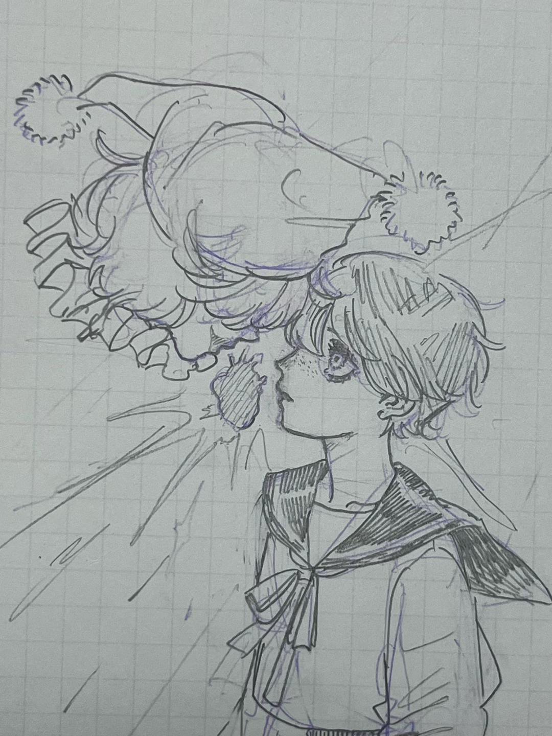 @紅