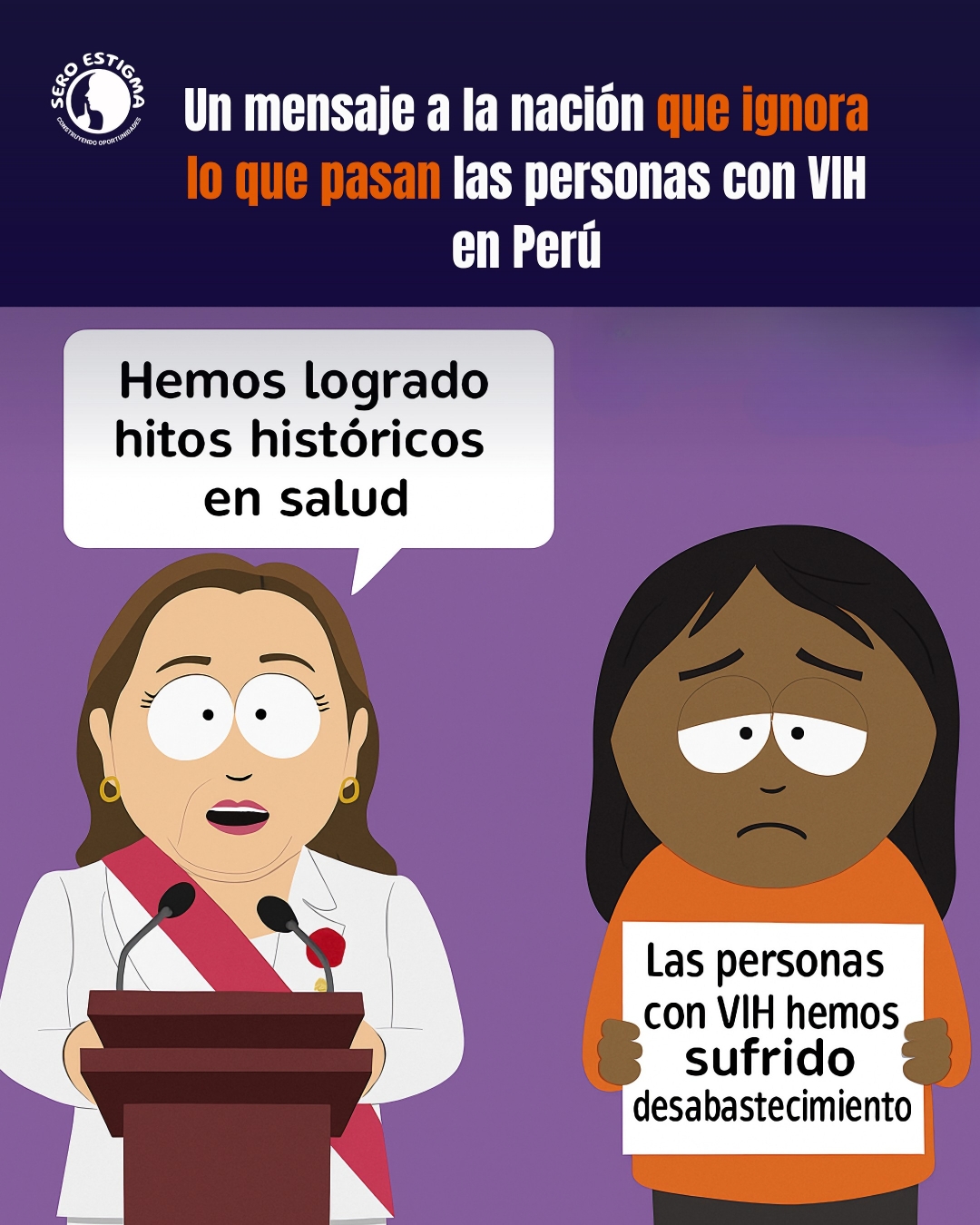 @Organizaci&oacute;n Sero Estigma