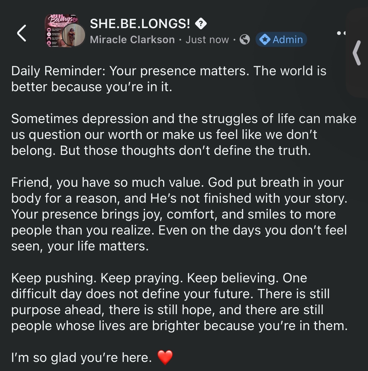 @CallME_Miracle ❤️