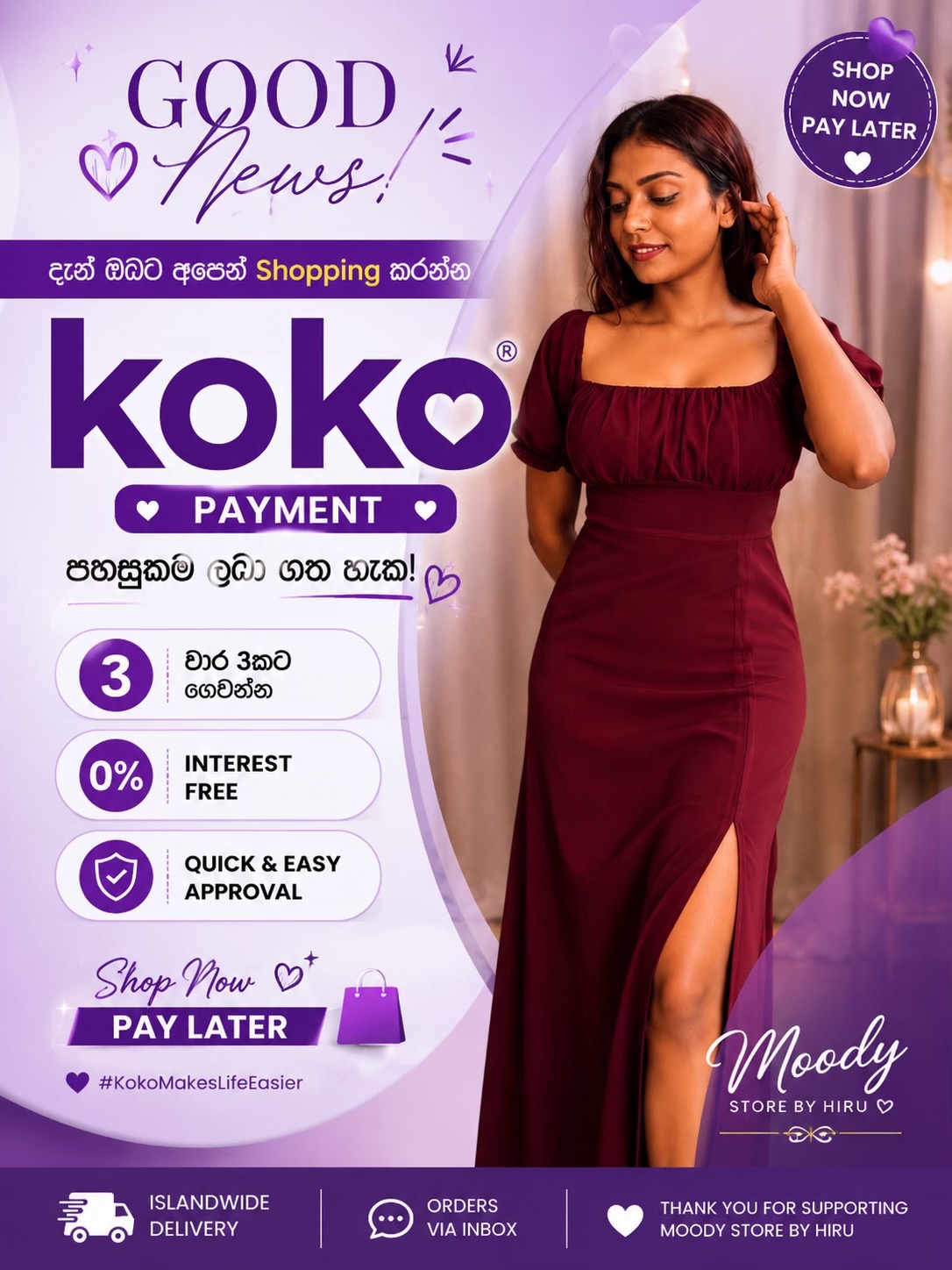 @🦋 MOODY STORE BY HIRU 🦋