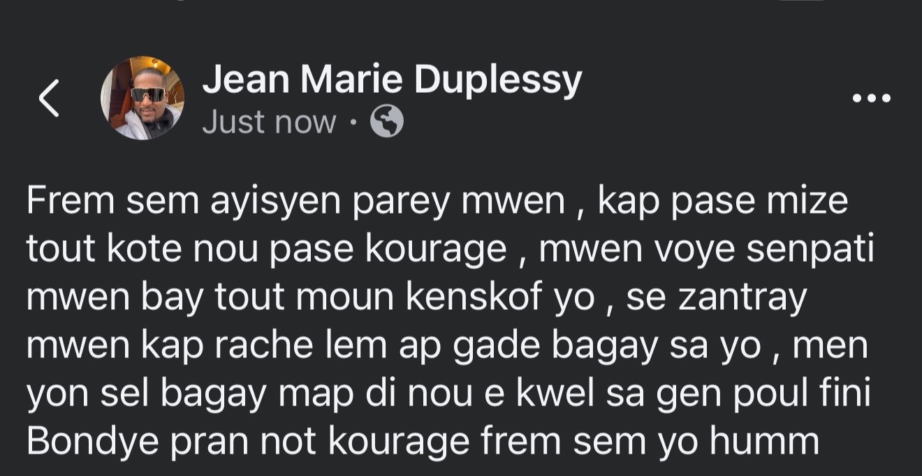 @Jean Marie