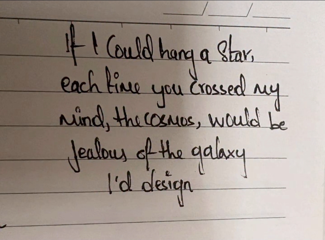 @Forever yours, Faithfully.