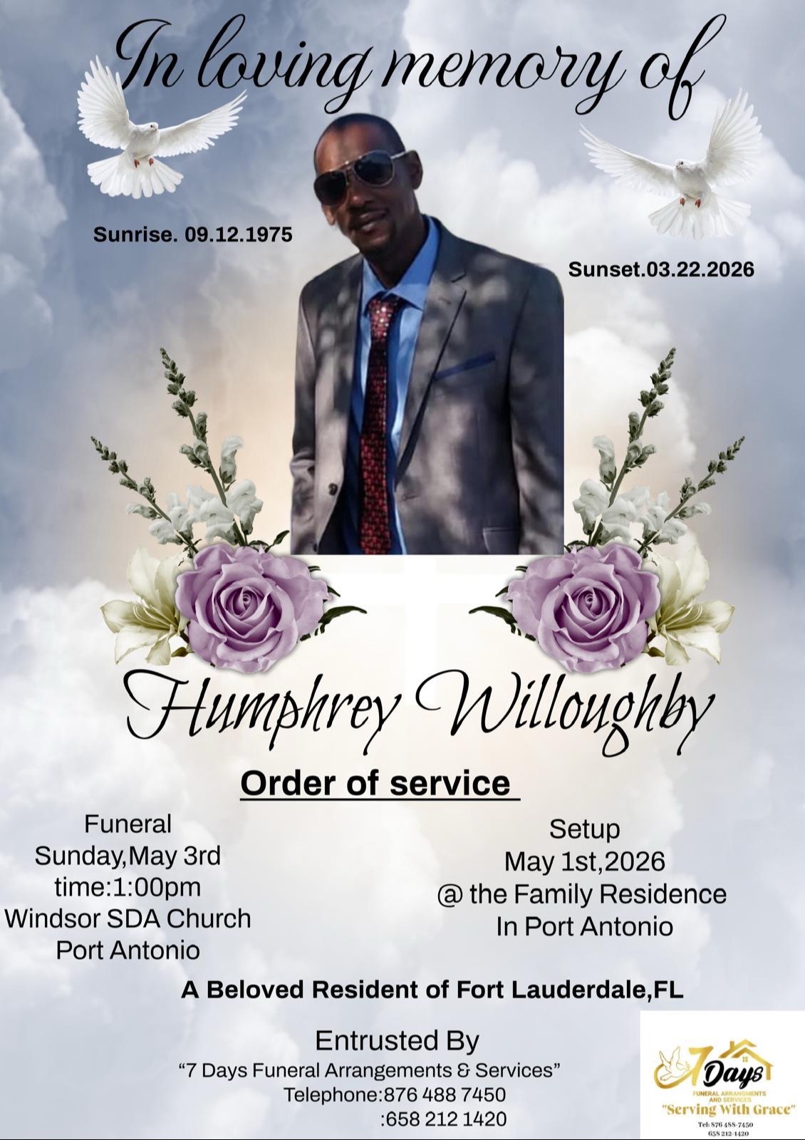 @7 Days Funeral Home 🕊️
