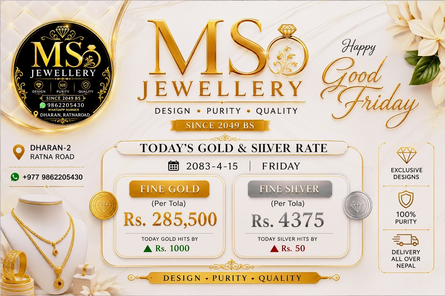 @MS Jewellery dharan