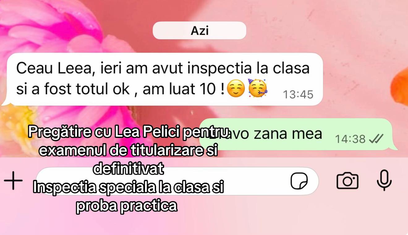 @Lea | Meditații titularizare