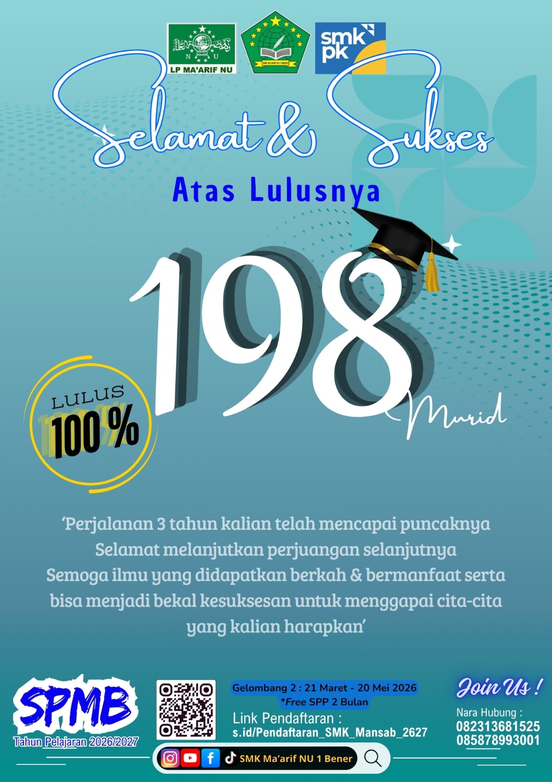 @SMK Ma'arif NU 1 Bener