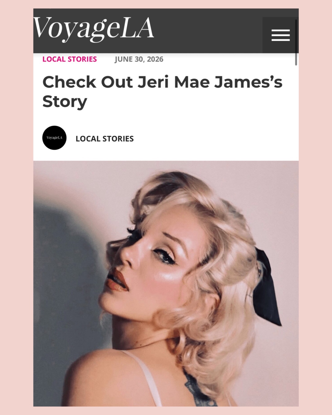 @Jeri Mae James