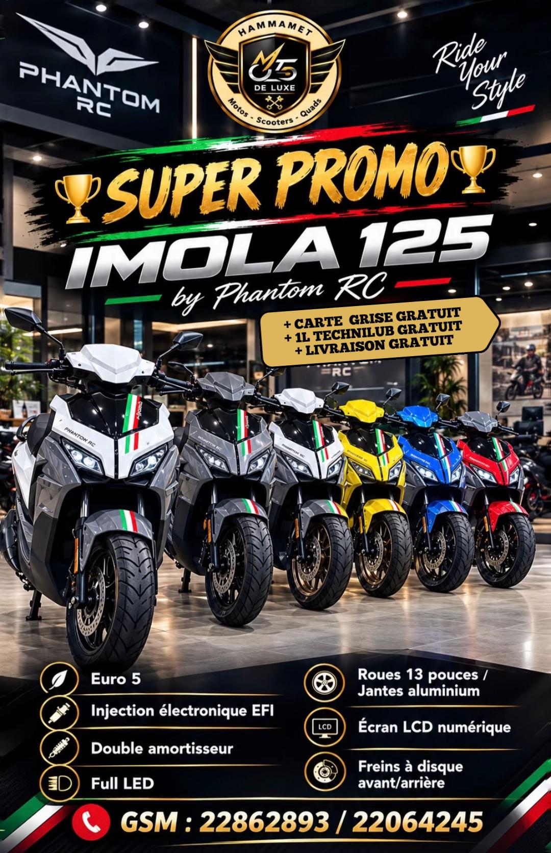 @moto de luxe hammamet