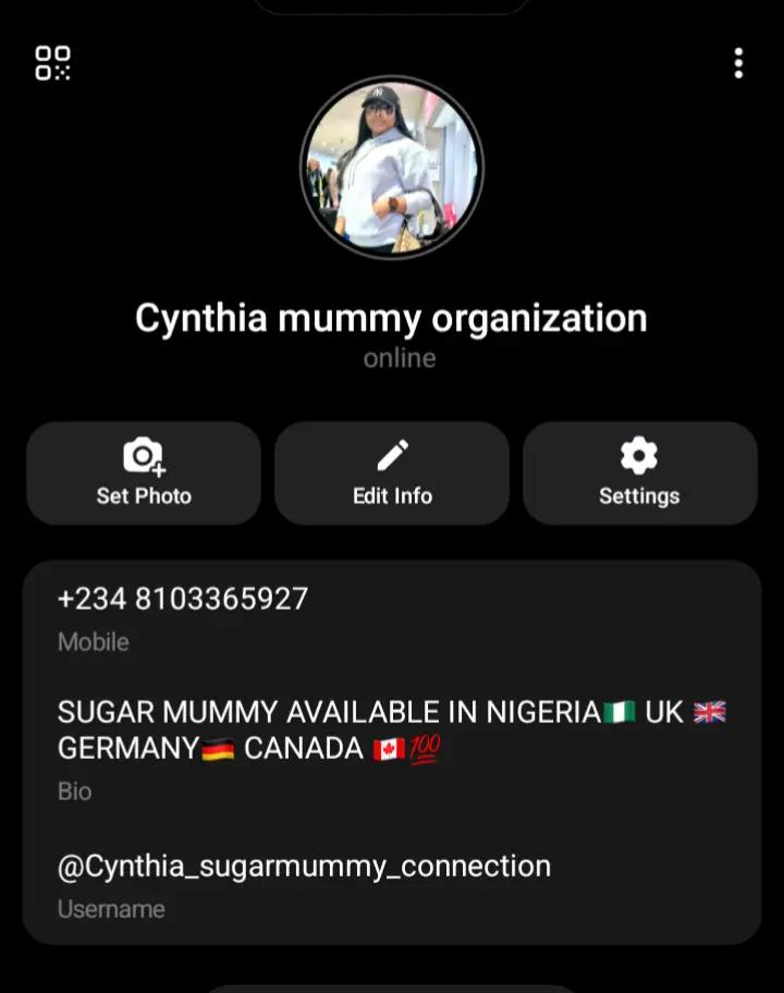 @sugar mummy