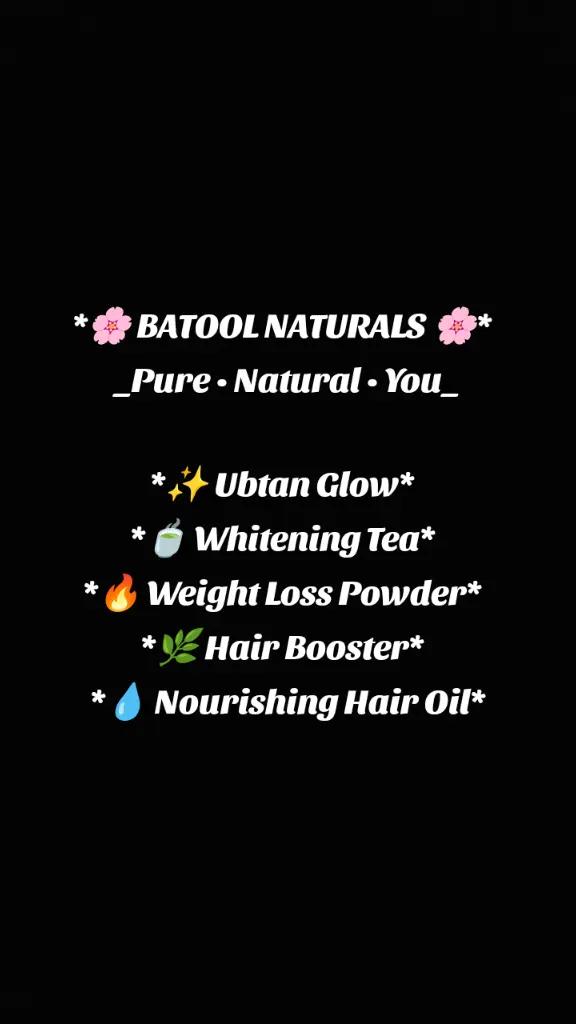 @Batool naturals