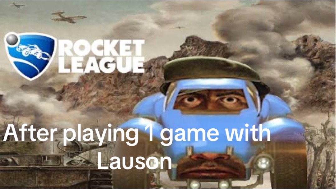 @lausons is ass at rocket leuge