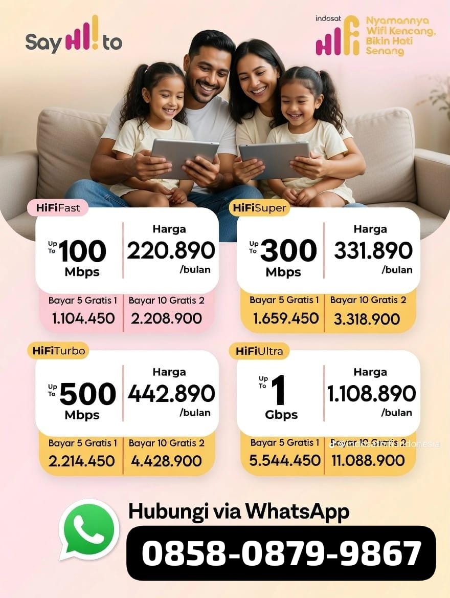 @WIFI Indosat hifi 🤝 MNC play
