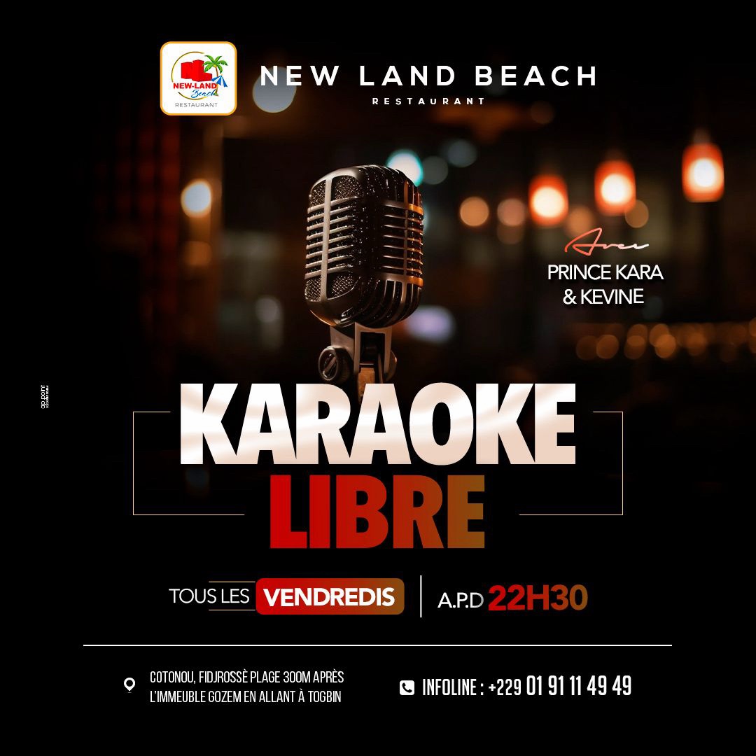 @NEW LAND BEACH COTONOU