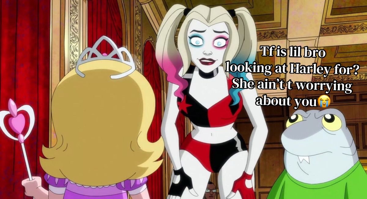 @Harley Quinn fan/ glazer❤️🖤♦️