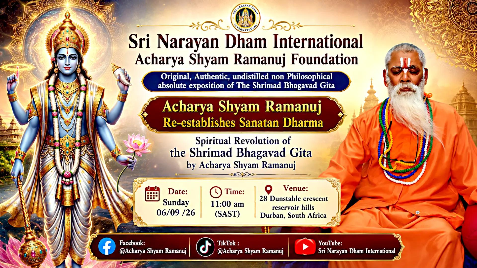 @Acharya Shyam Ramanuj