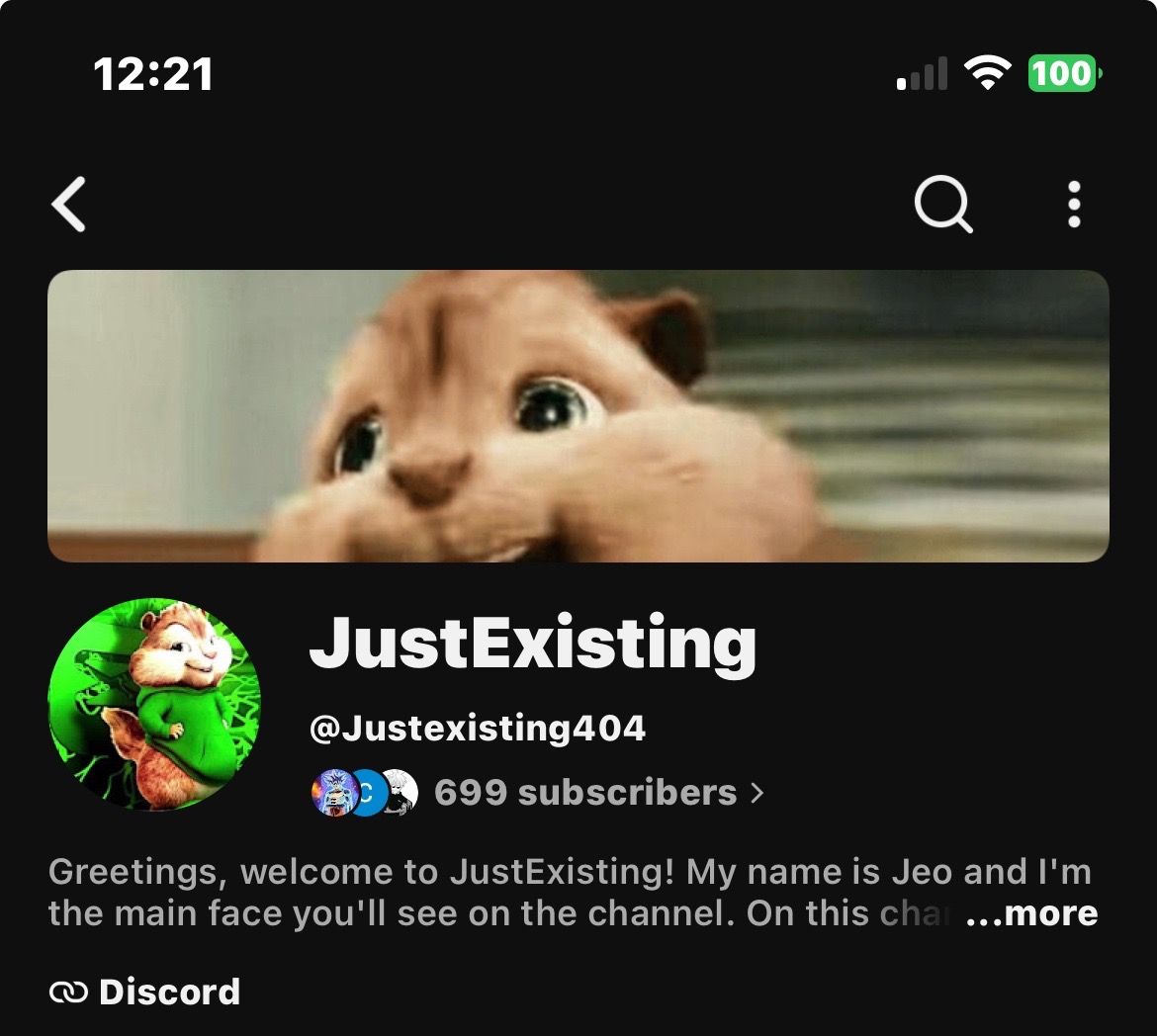 @[just existing]