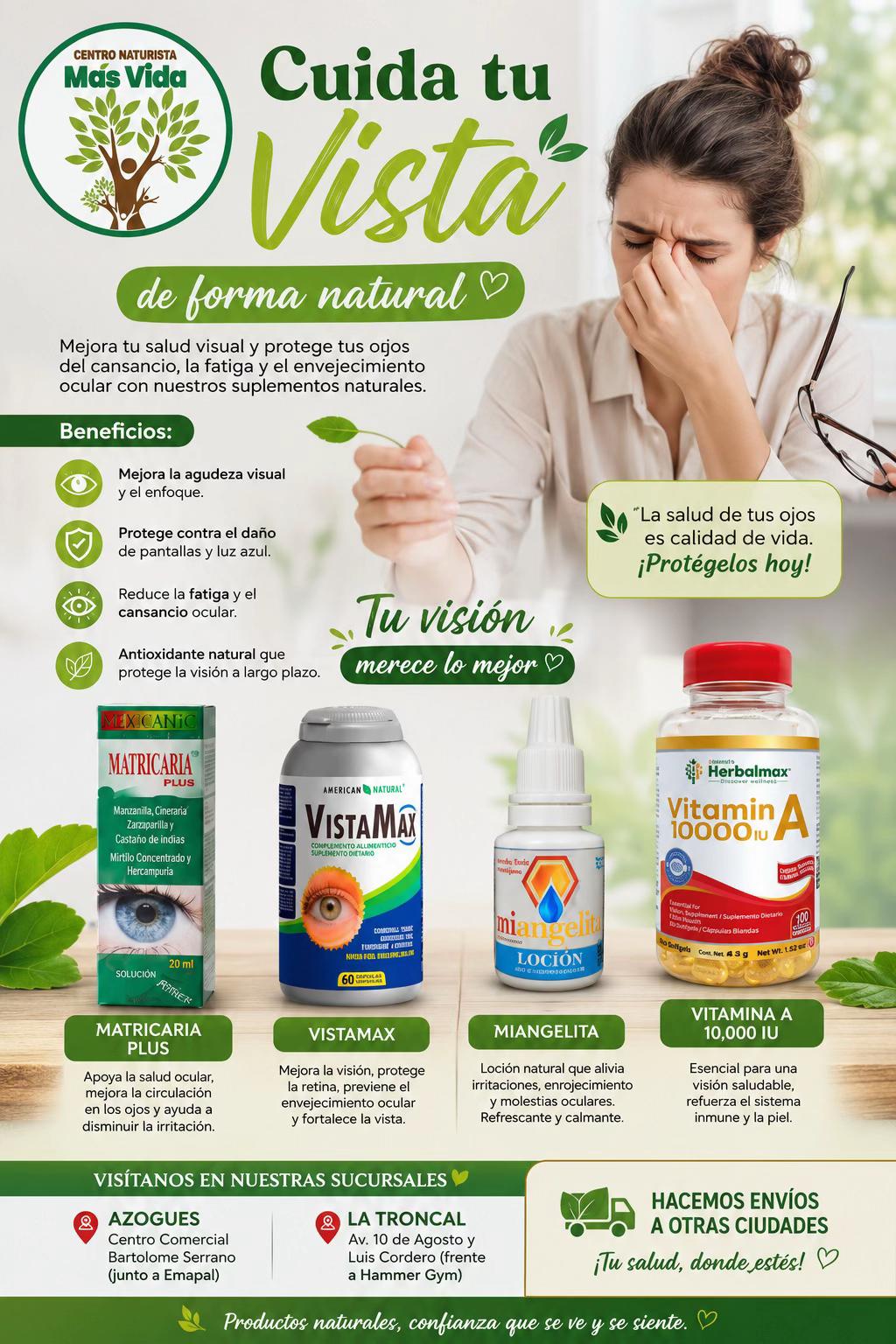 @Centro Naturista M&aacute;s Vida🍃