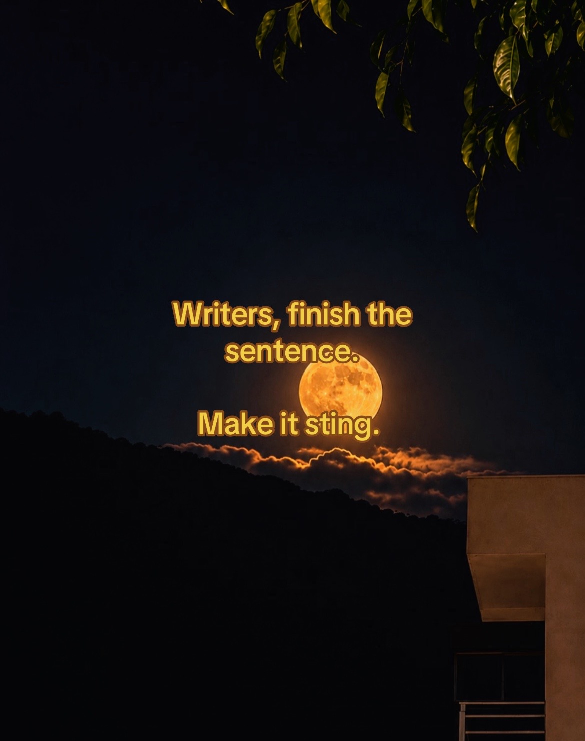 @The Unsaid Sentence
