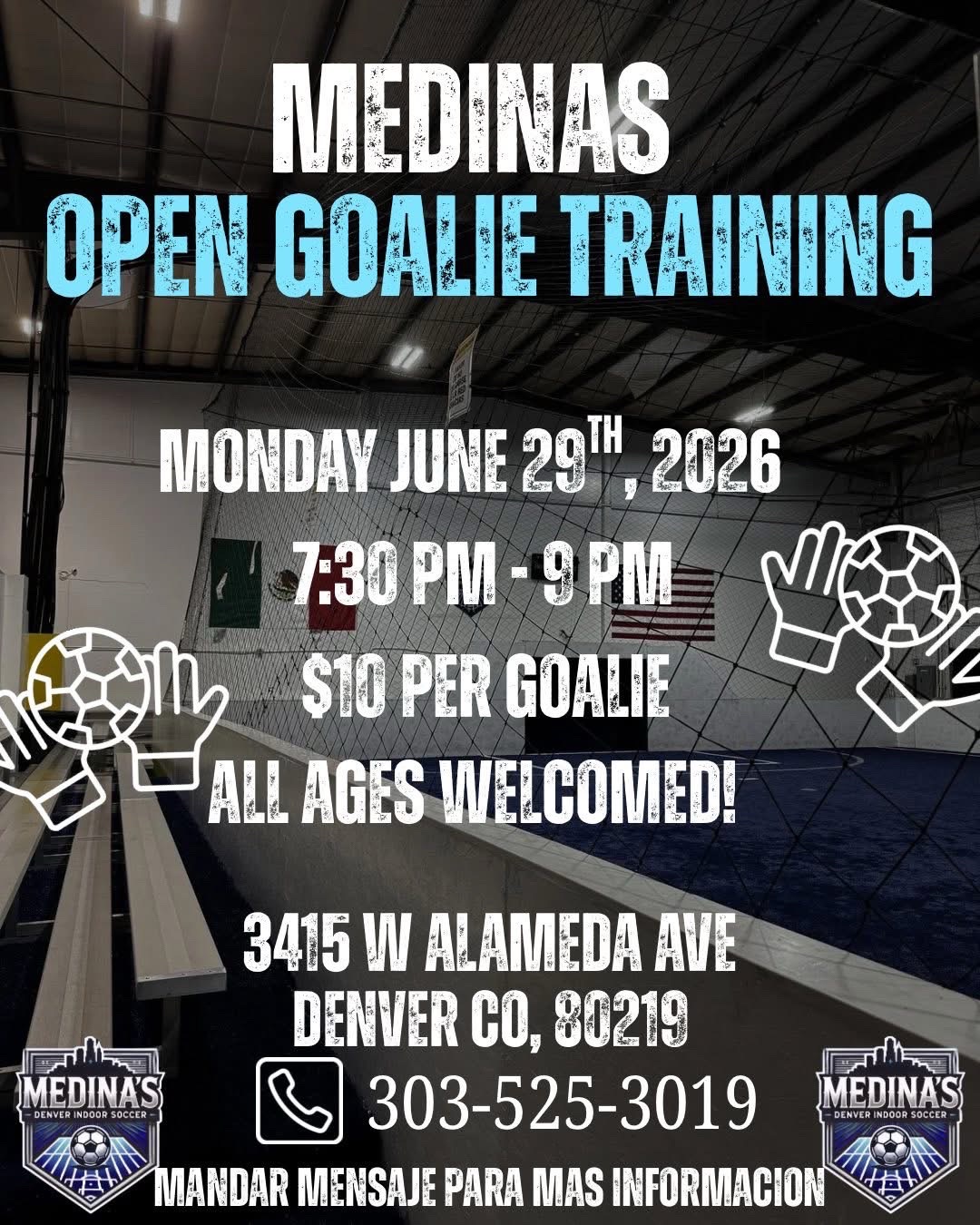 @Medina’s Denver Indoor Soccer