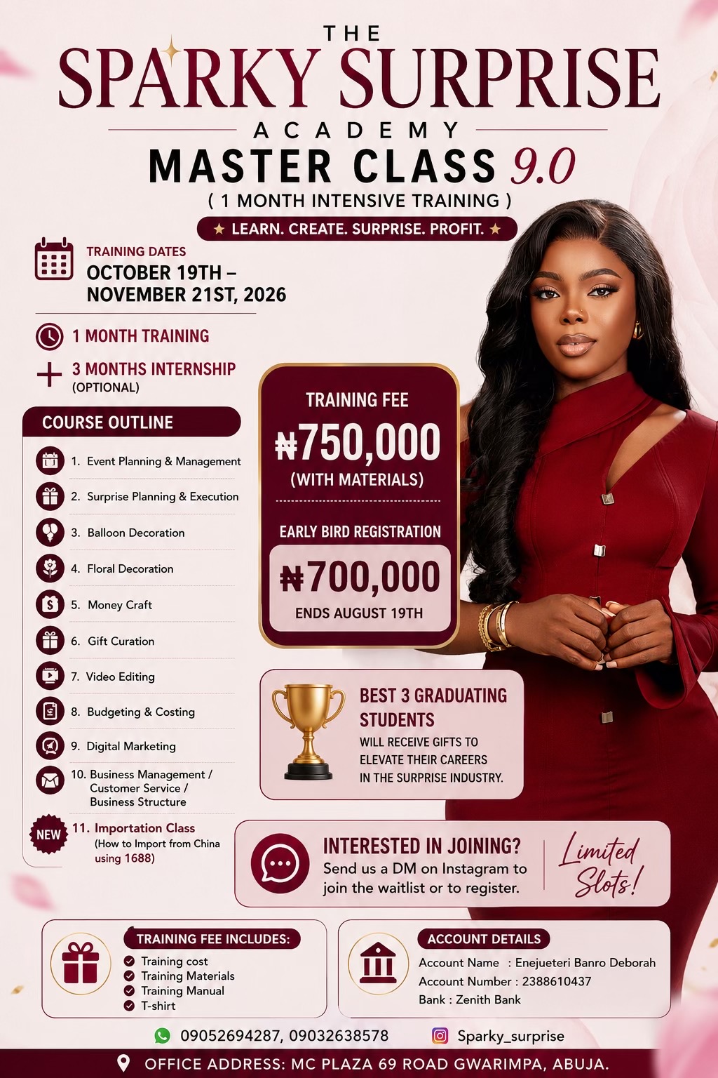 @Sparky Abuja Surprise planner