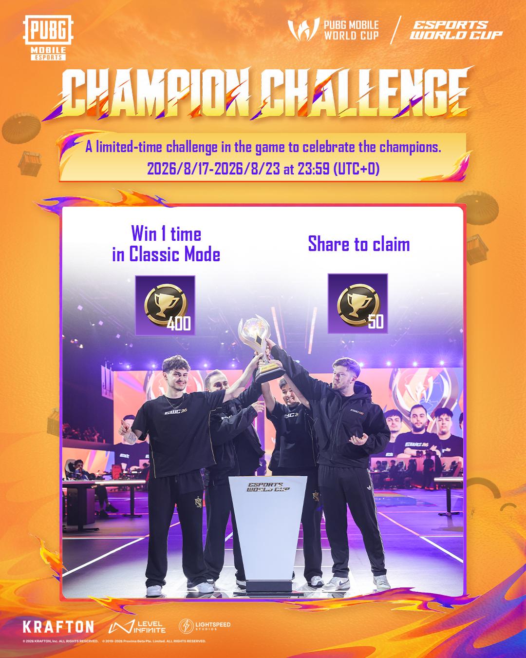 @PUBG MOBILE Esports