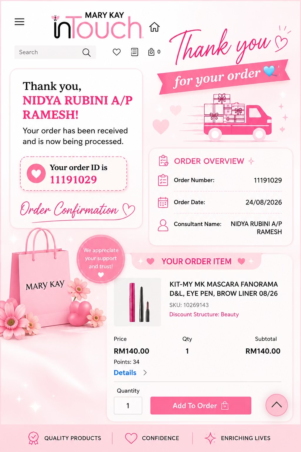 @Nidya Mary Kay