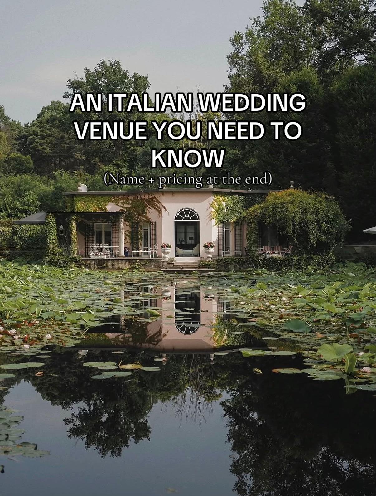 @La Lista: Italy Weddings 🇮🇹