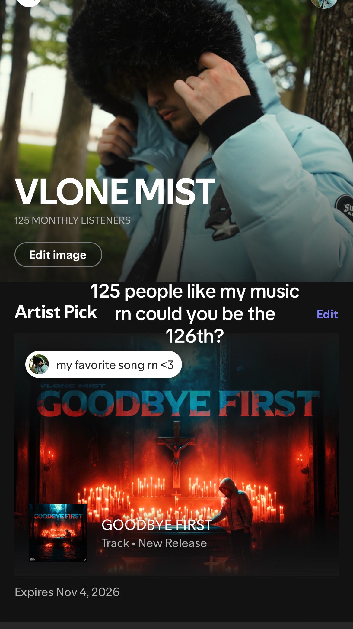@VLONE MIST ON ALL PLATFORMS