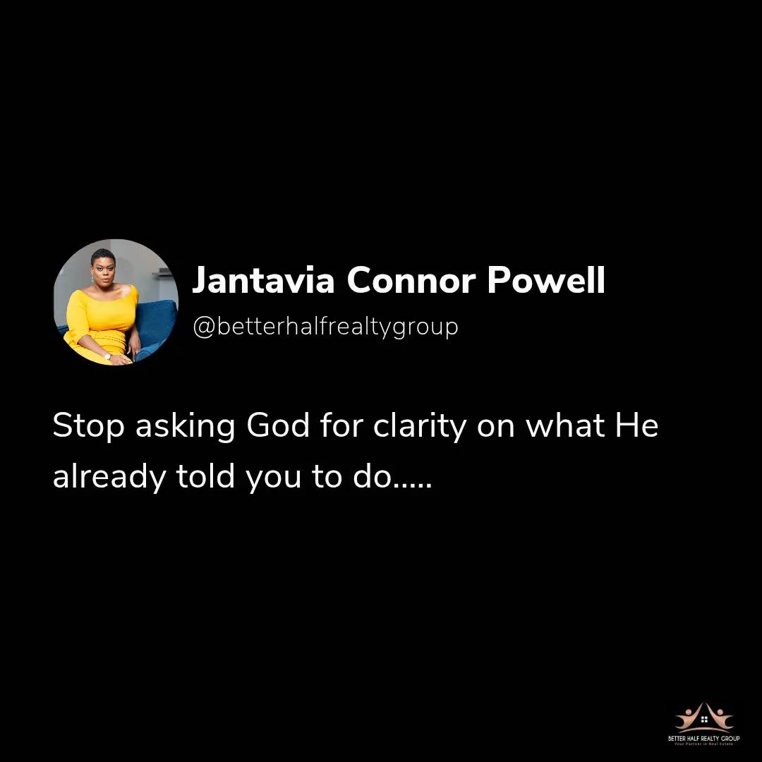 @Jantavia Connor Powell
