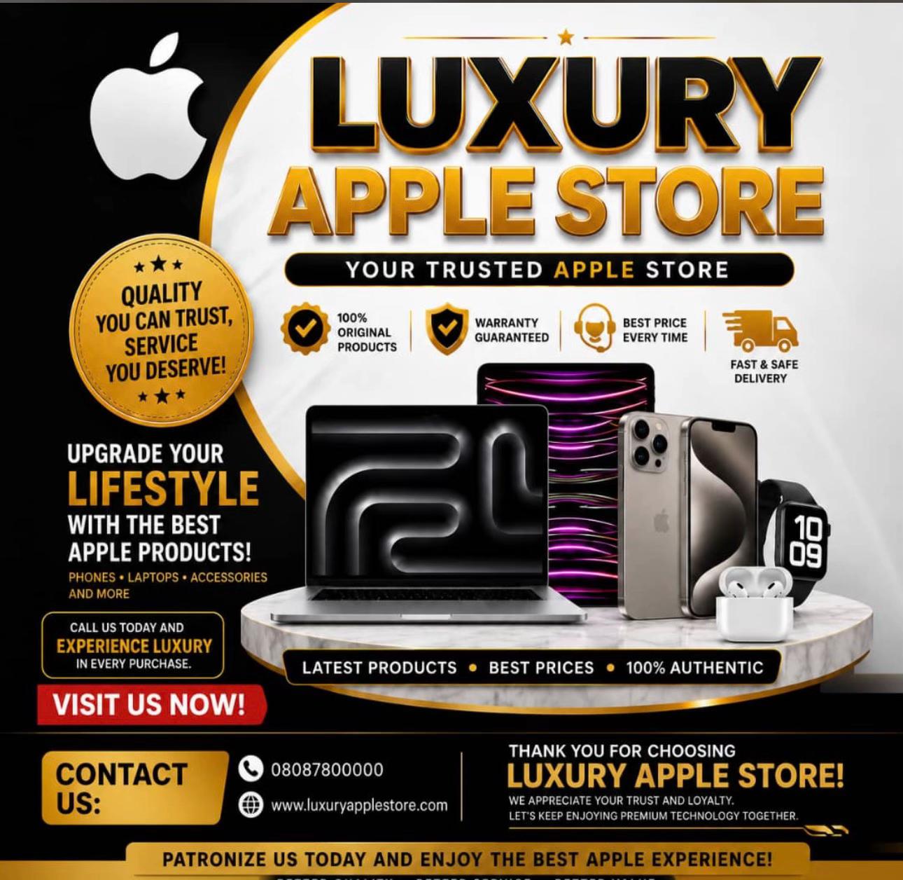 @LUXURY APPLE STORE.NG