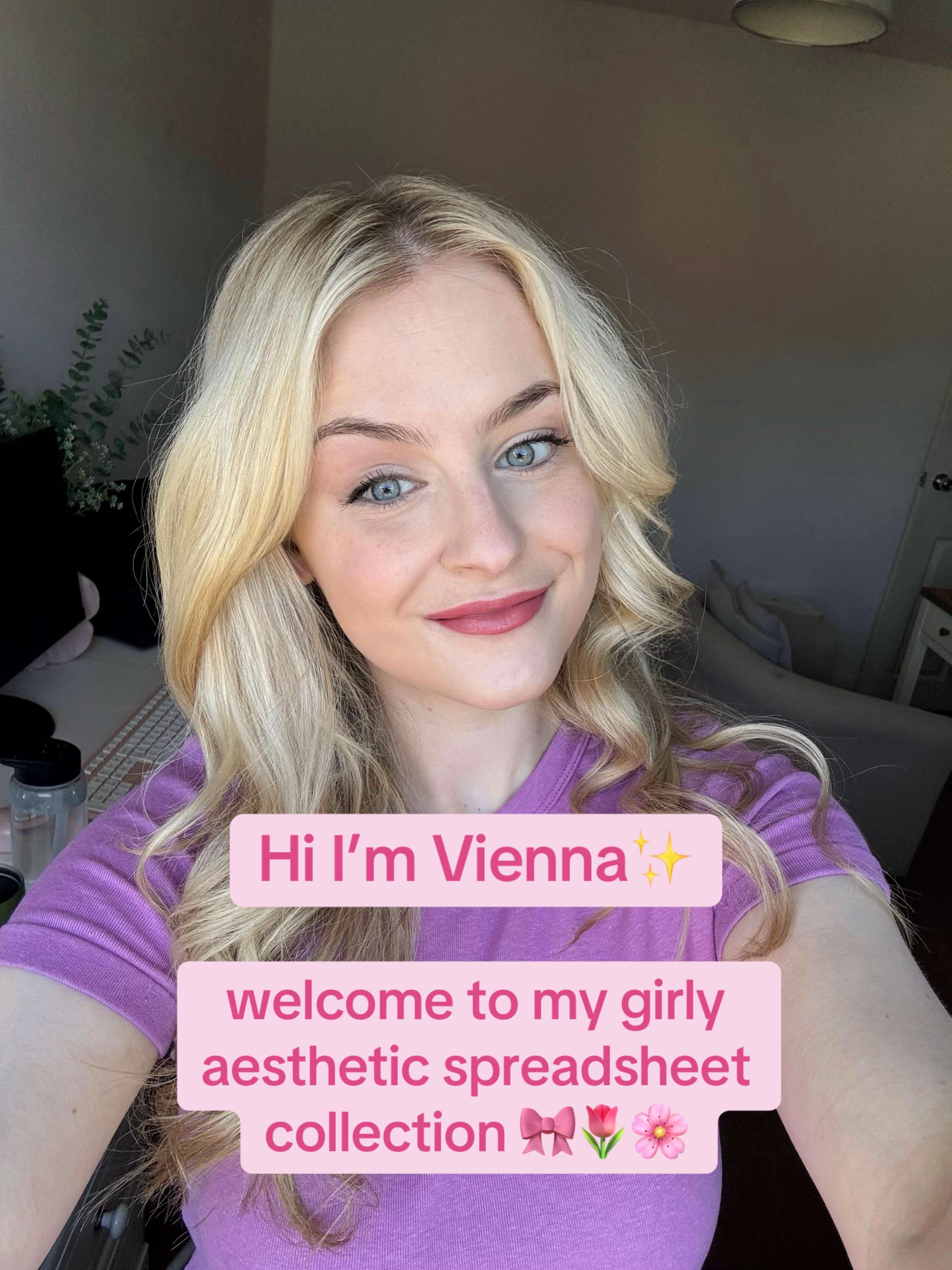 @Vienna | Pretty Spreadsheets🎀