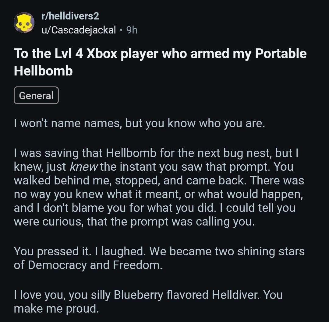 @Helldivers Chronicles