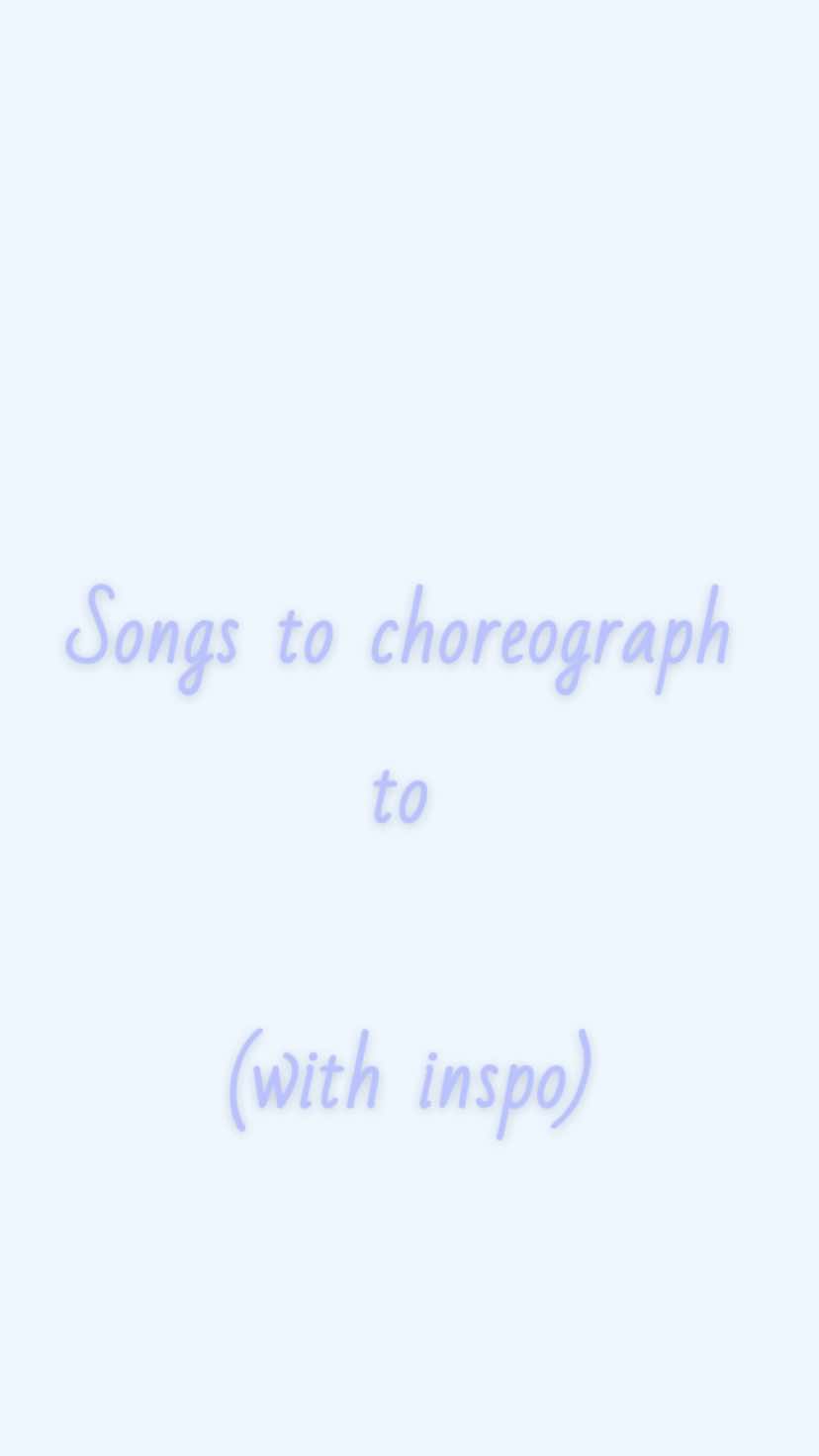 @dance ideas!