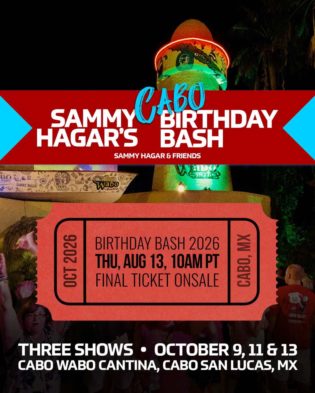 @Sammy Hagar