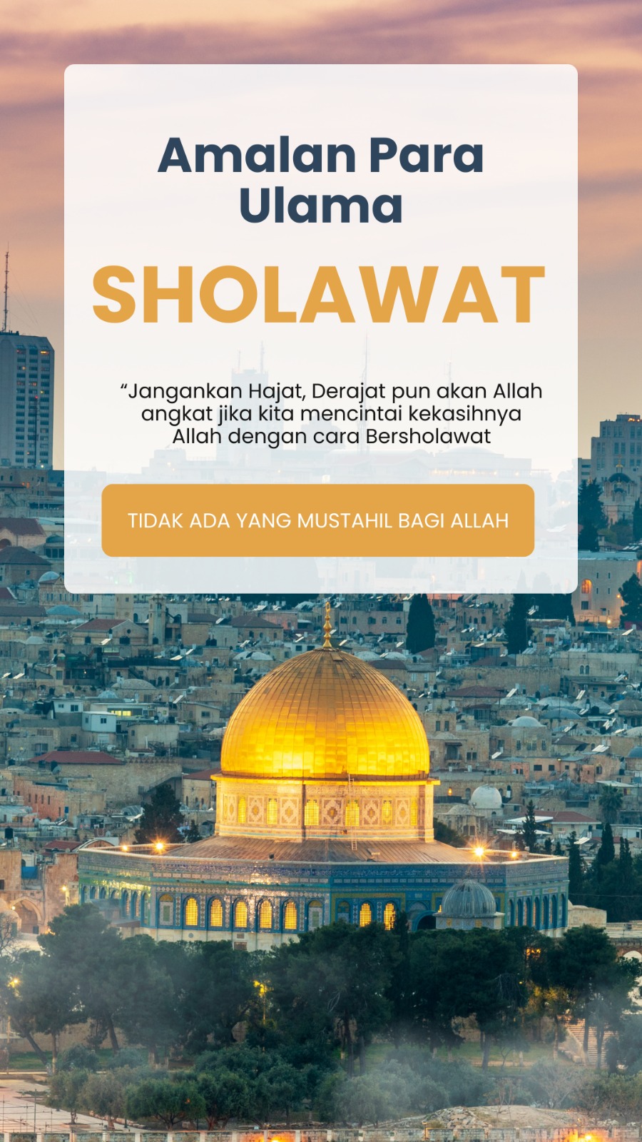 @Pencinta Rasulullah