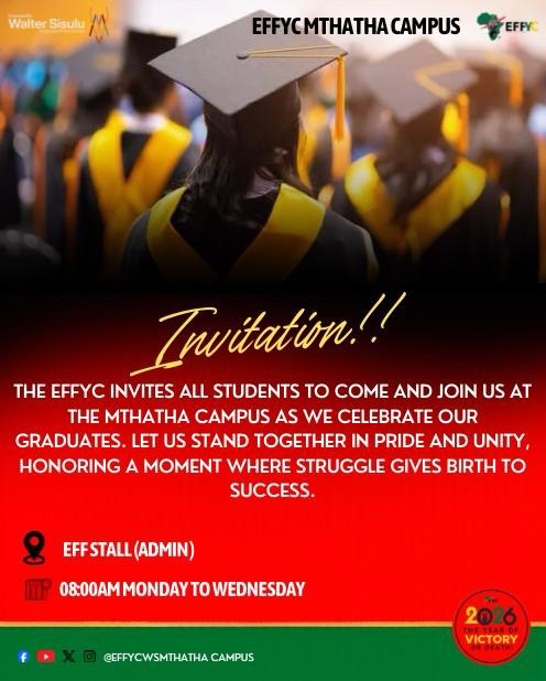 @EFFYC_WSU_MTHATHA Campus