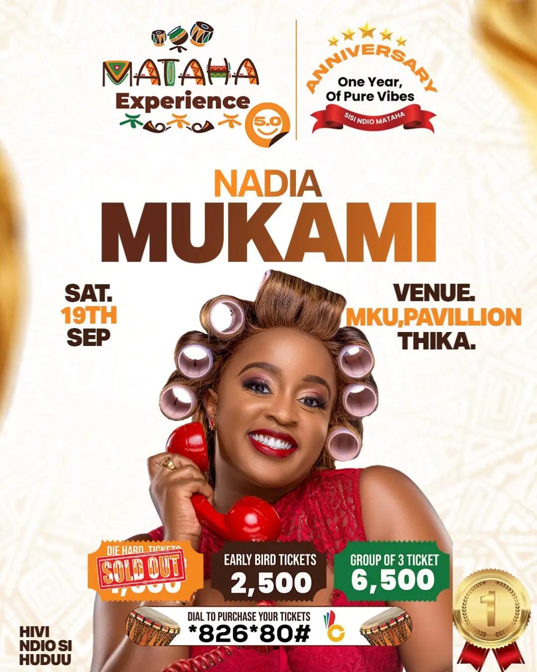 @Nadia Mukami