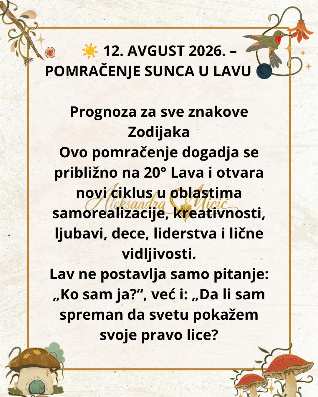 @Aleksandra Micic