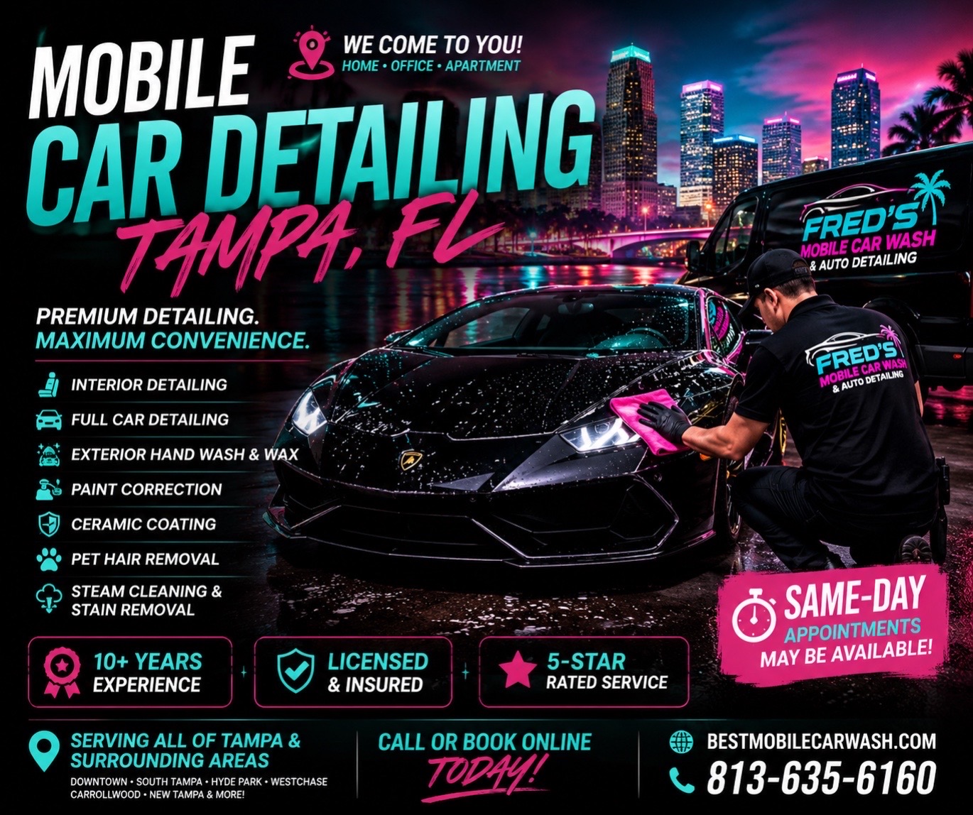 @Mobile Car Wash Tampa