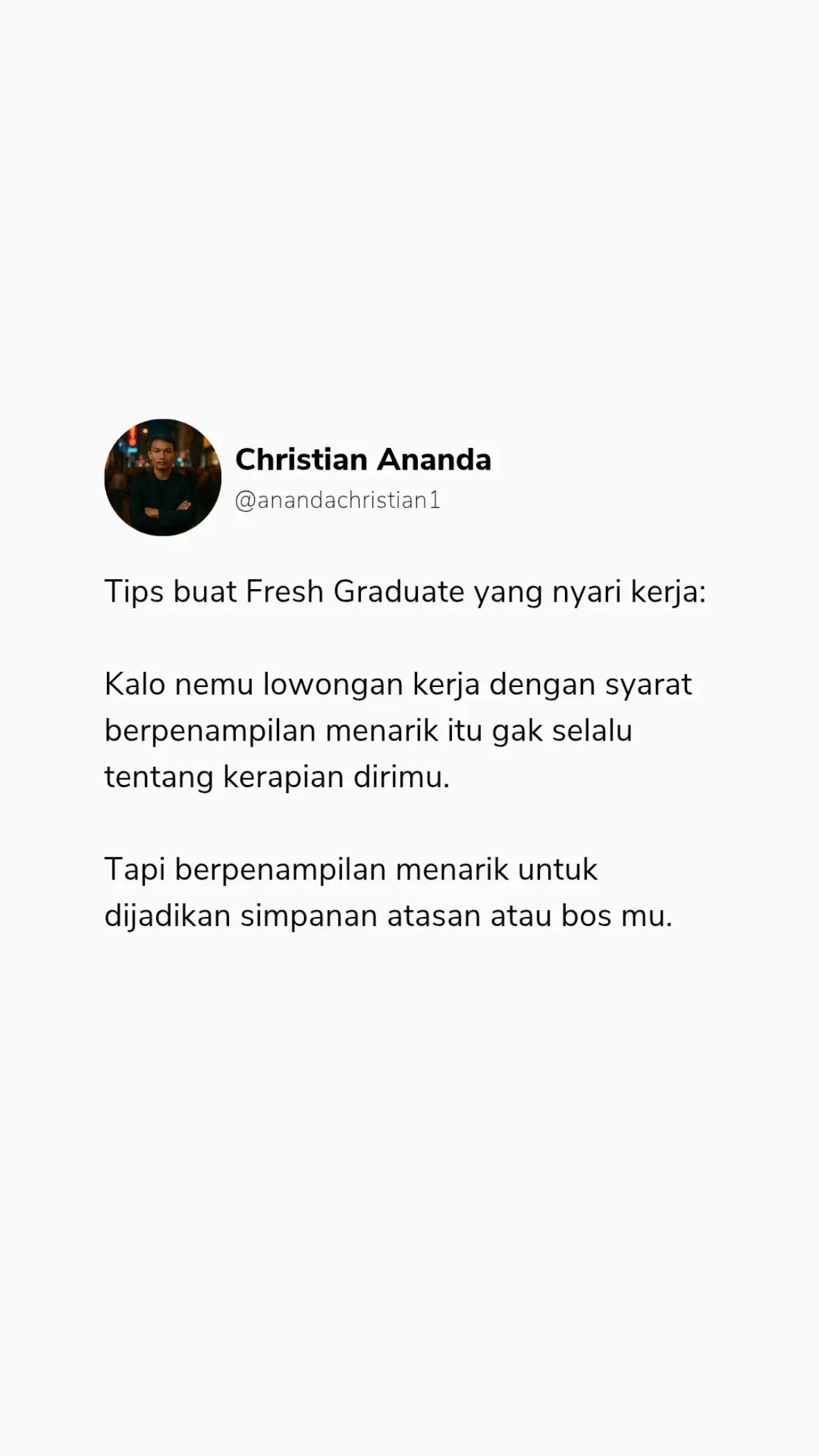 @Anandachristian