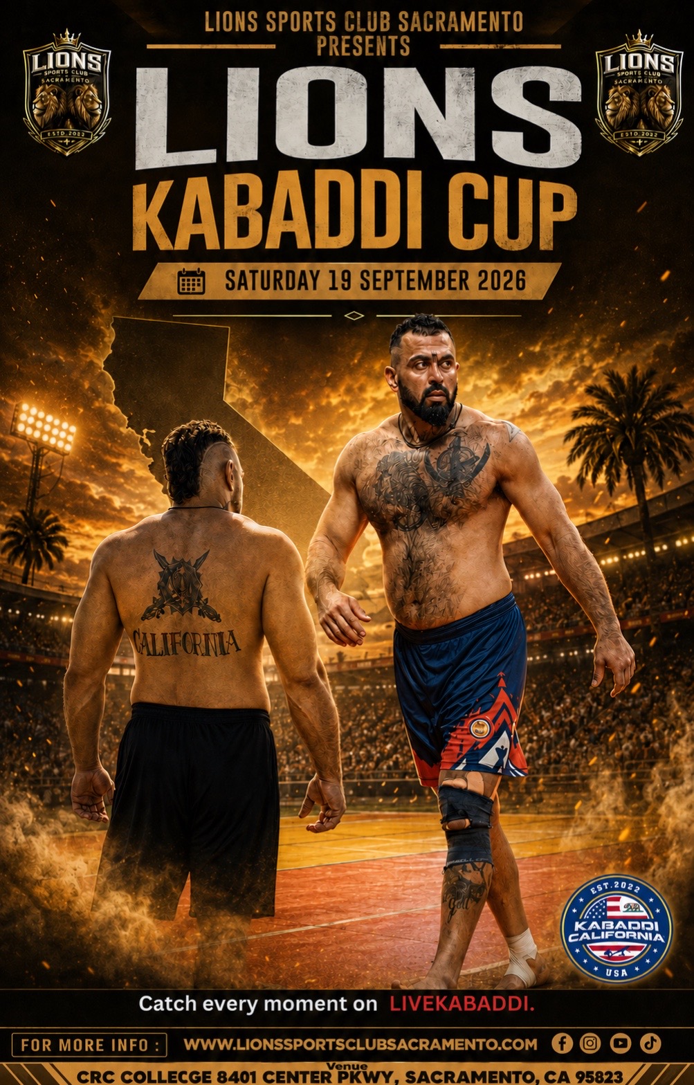 @Kabaddi&ensp;California