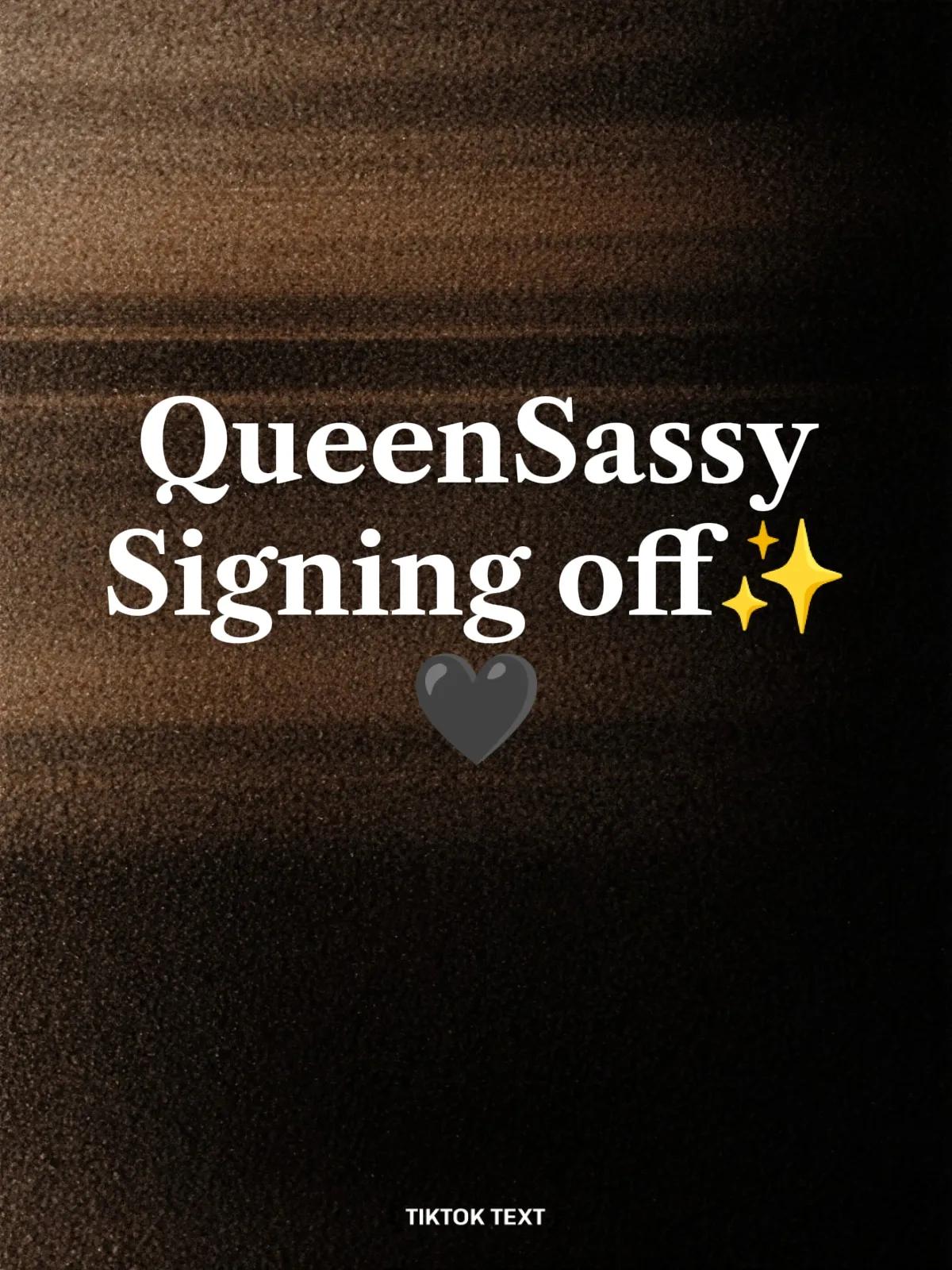 @Sassyimmeee✨🖤