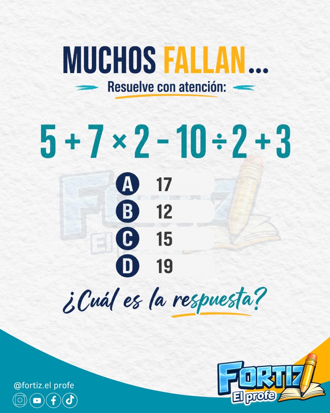 @FORTIZ EL PROFE