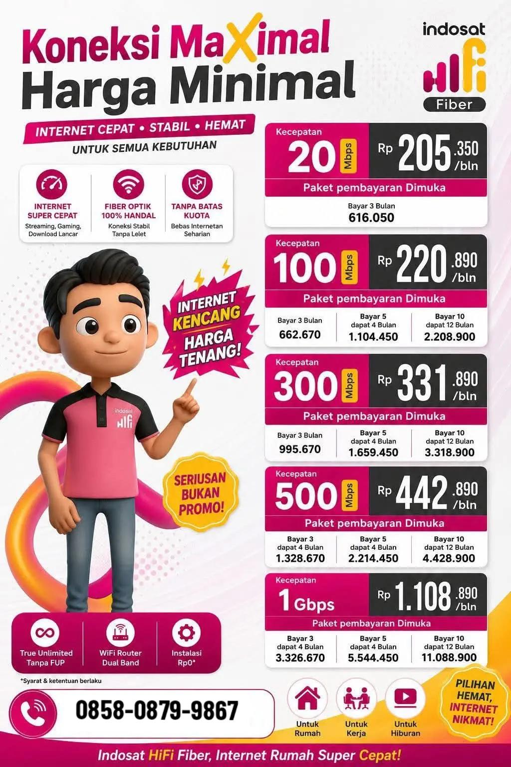 @WIFI Indosat hifi 🤝 MNC play