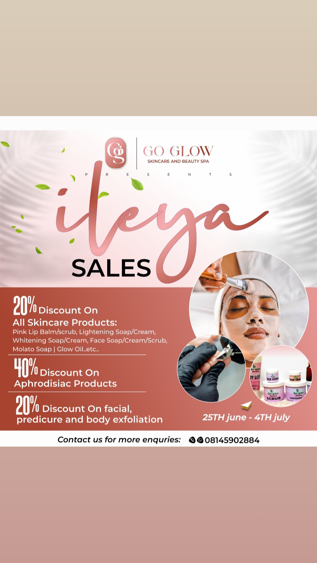 @Go-glowskincare&beautyspa