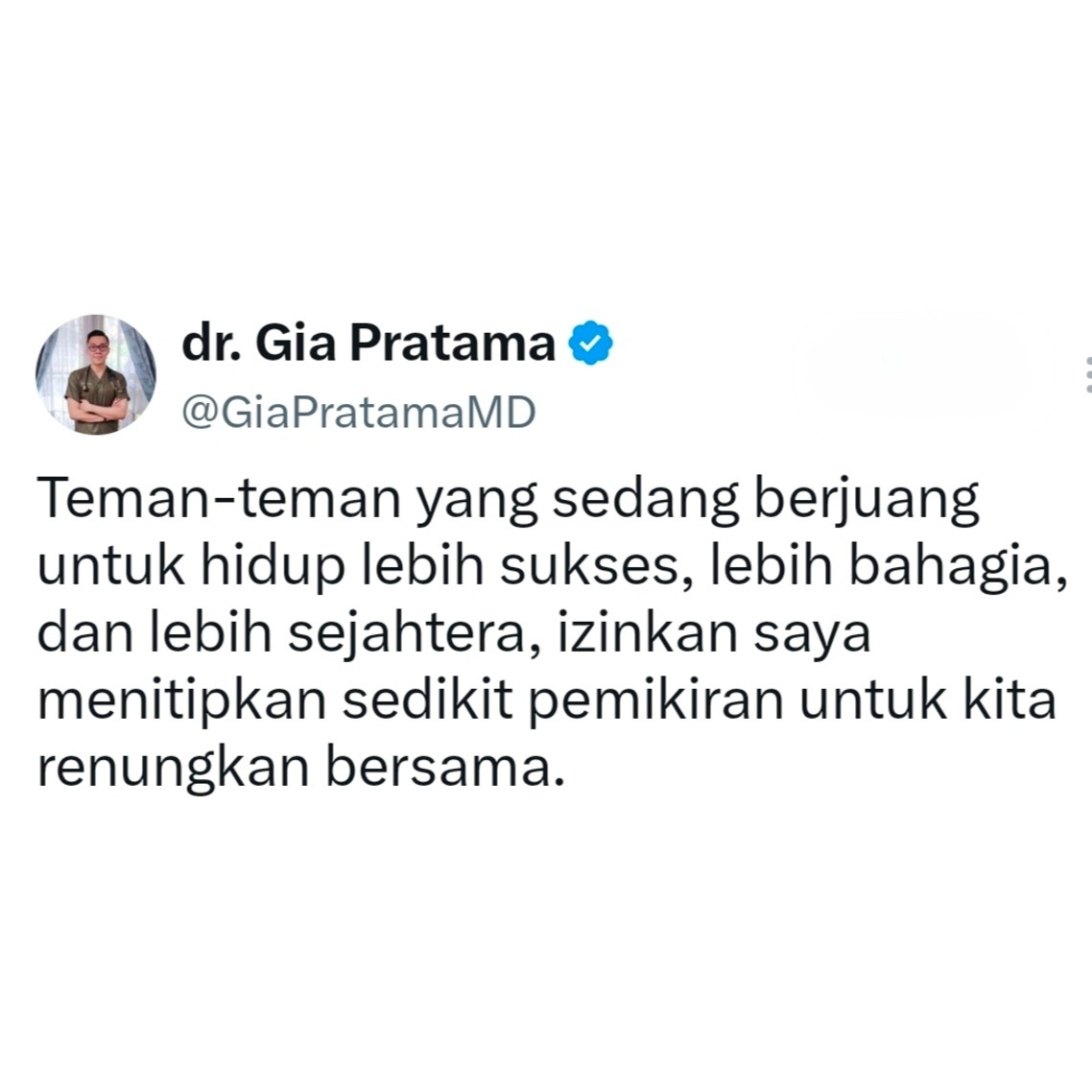@dr. Gia Pratama